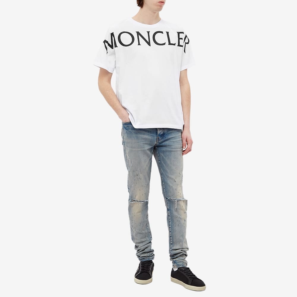 Moncler Macro Text Logo Tee - 6