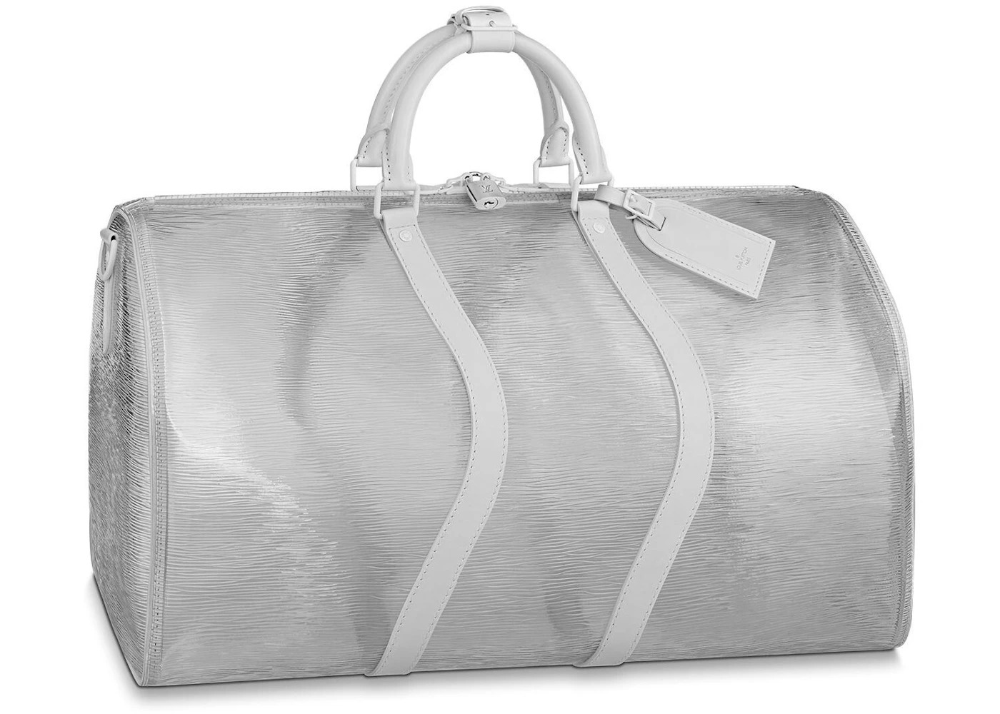 Louis Vuitton Keepall Bandouliere Wavy 50 Epi Plage White - 2