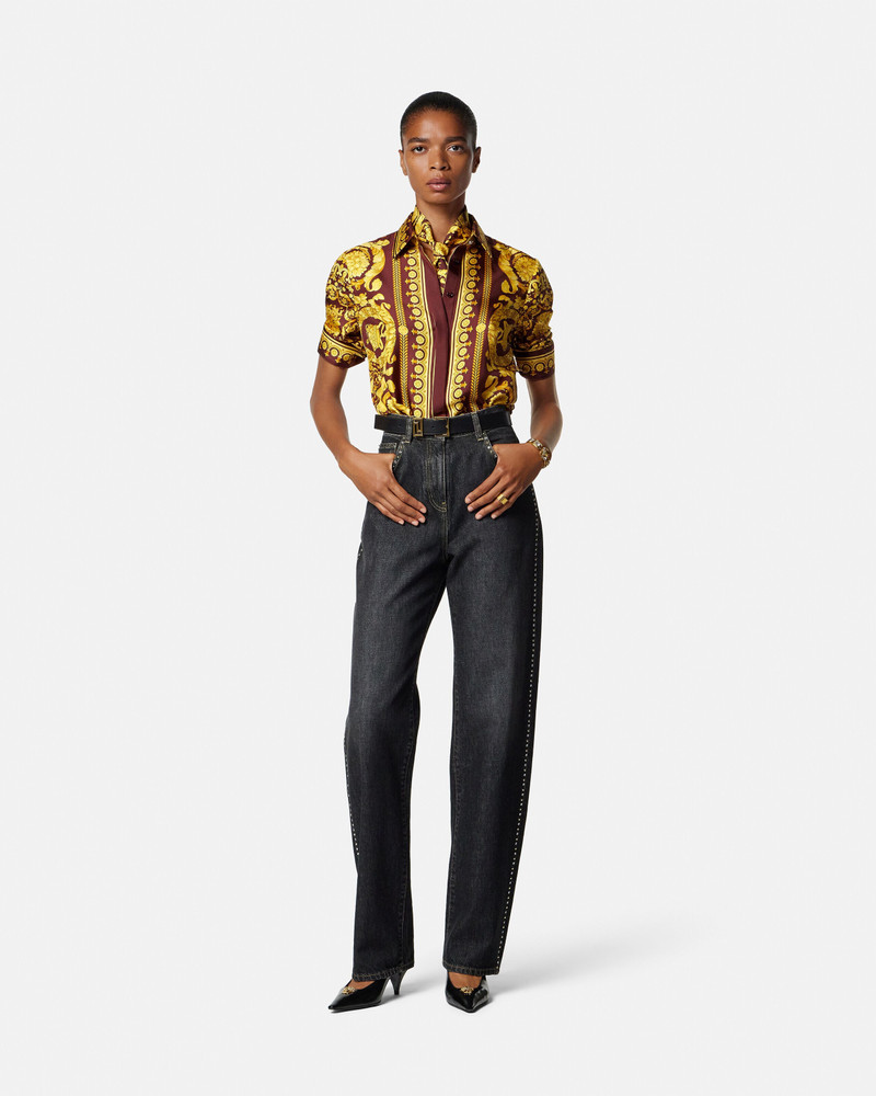 VERSACE Barocco Silk Shirt outlook