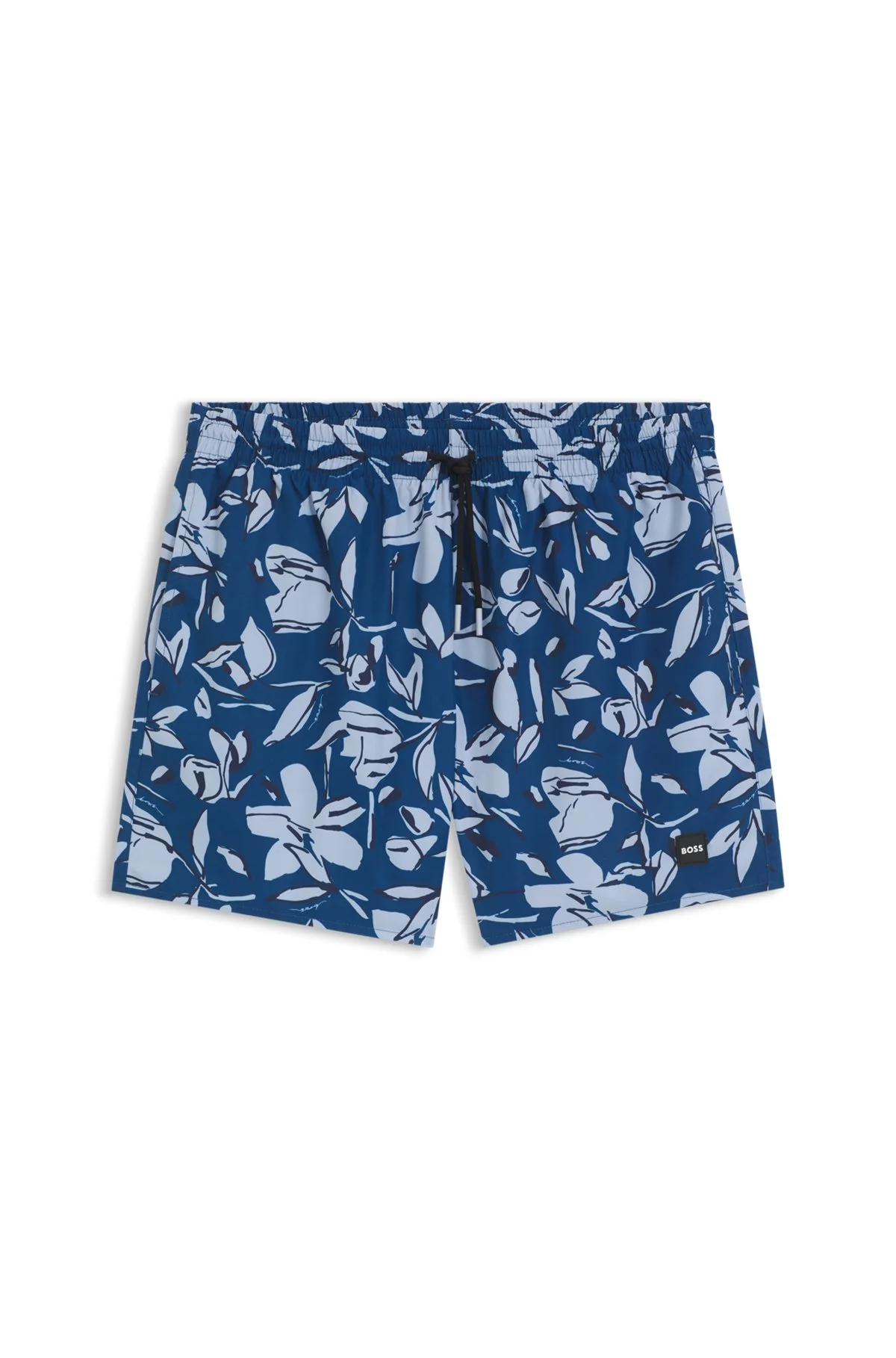 SWIM TRUNKS WITH ALLOVER PRINT - 1
