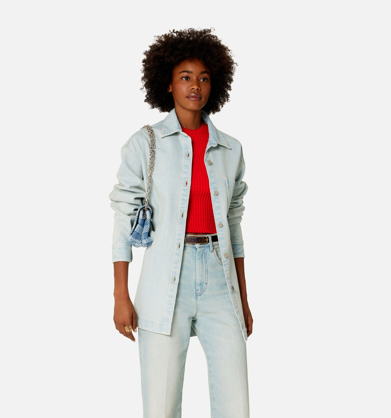 AMI Paris Overshirt With Ami Paris Print outlook