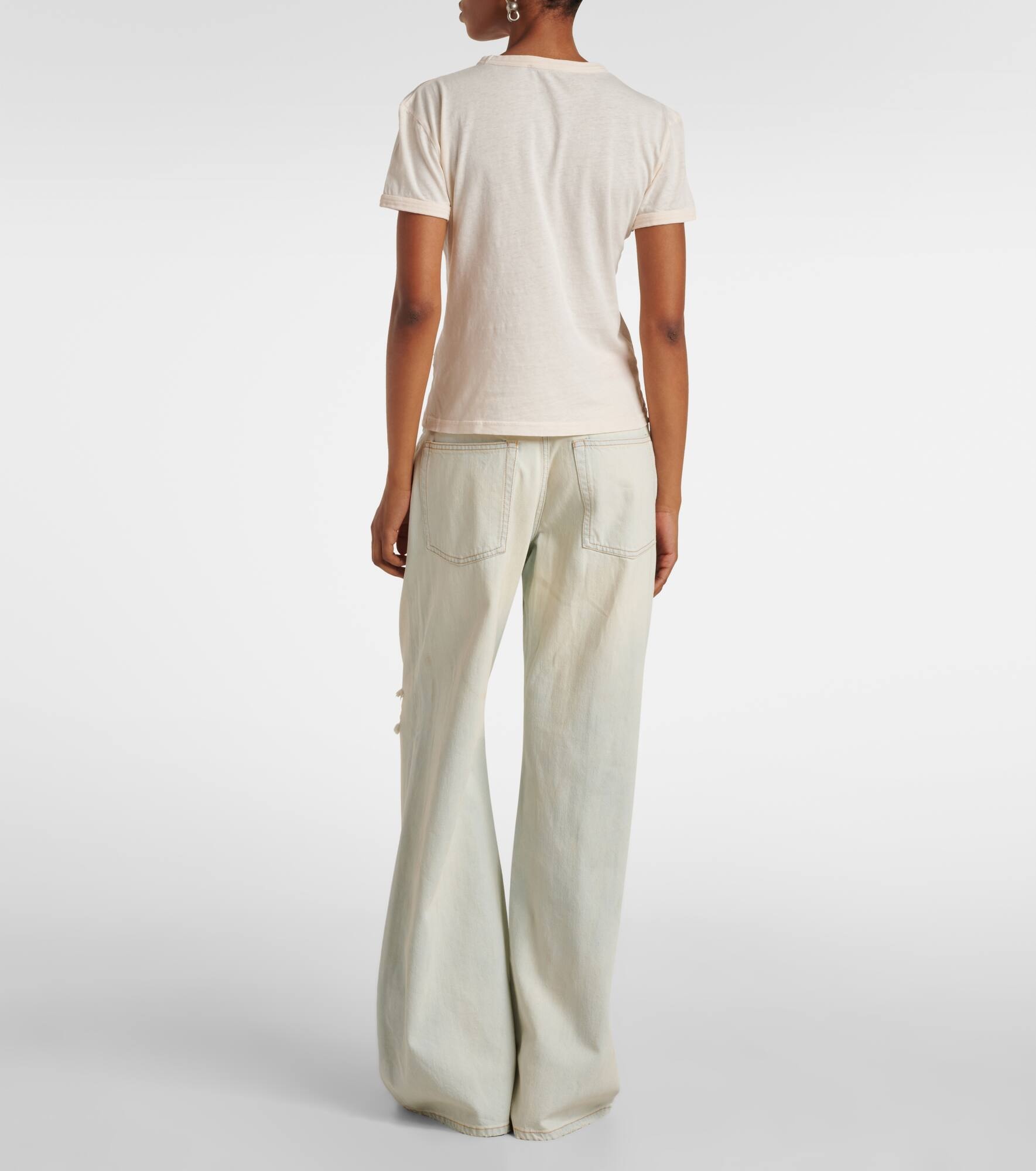 Logo cotton jersey T-shirt - 3