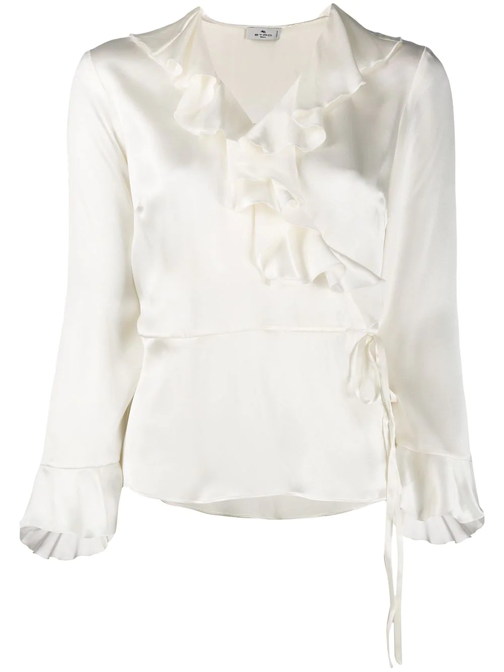 ruffle detail blouse - 1