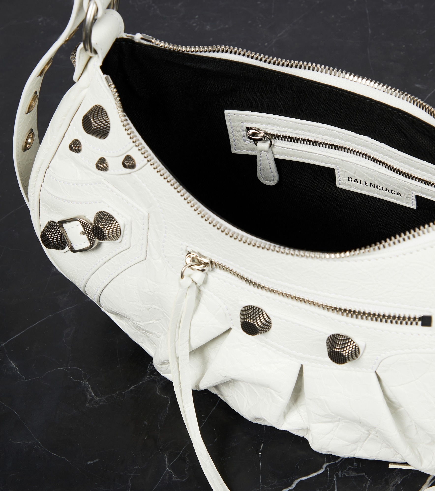 Le Cagole Small leather shoulder bag - 3