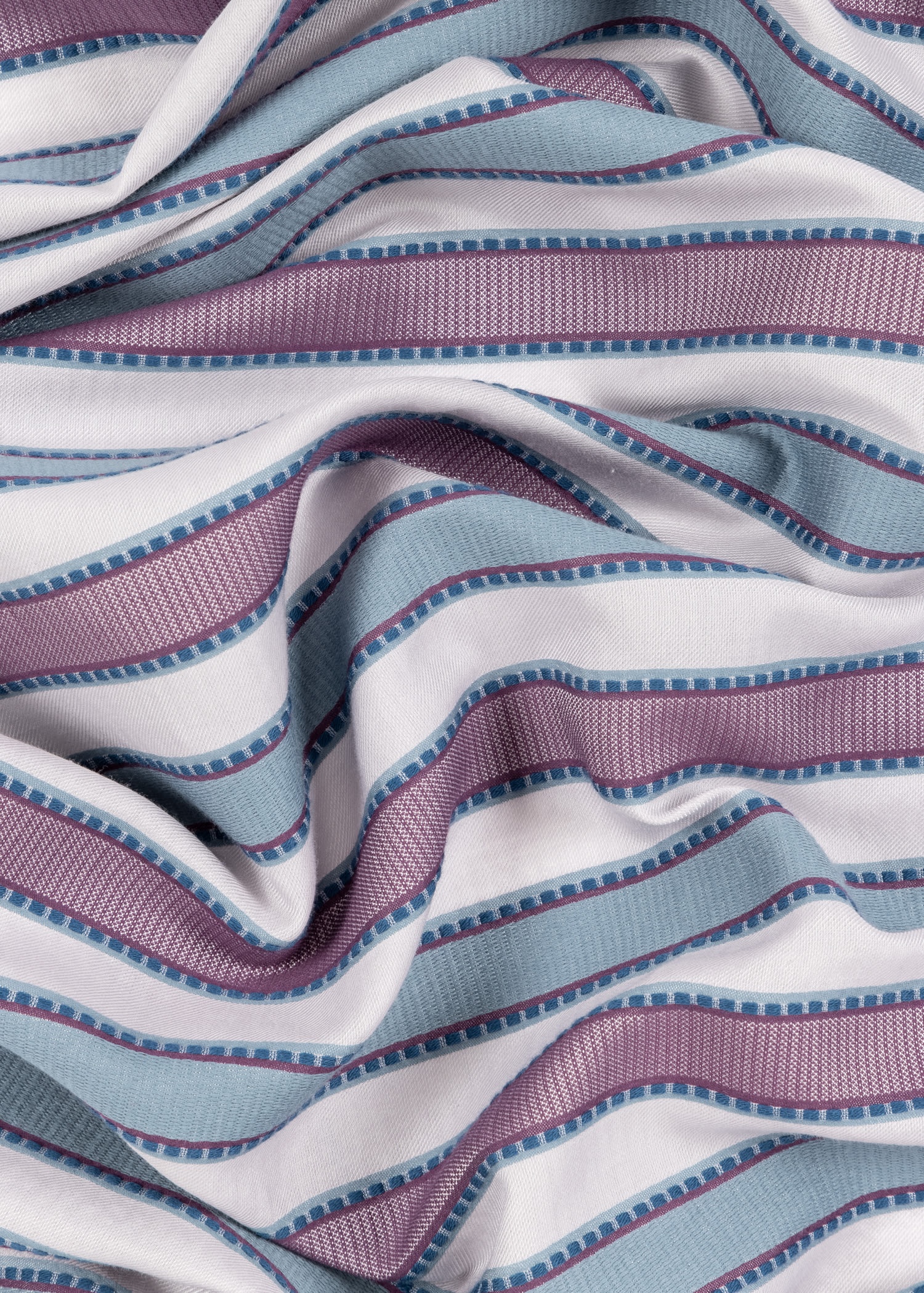 Stripe Silk Blend Scarf - 4