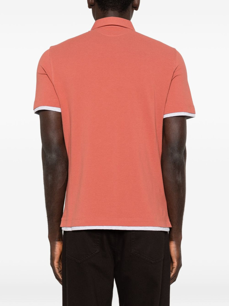 tipped polo shirt 4