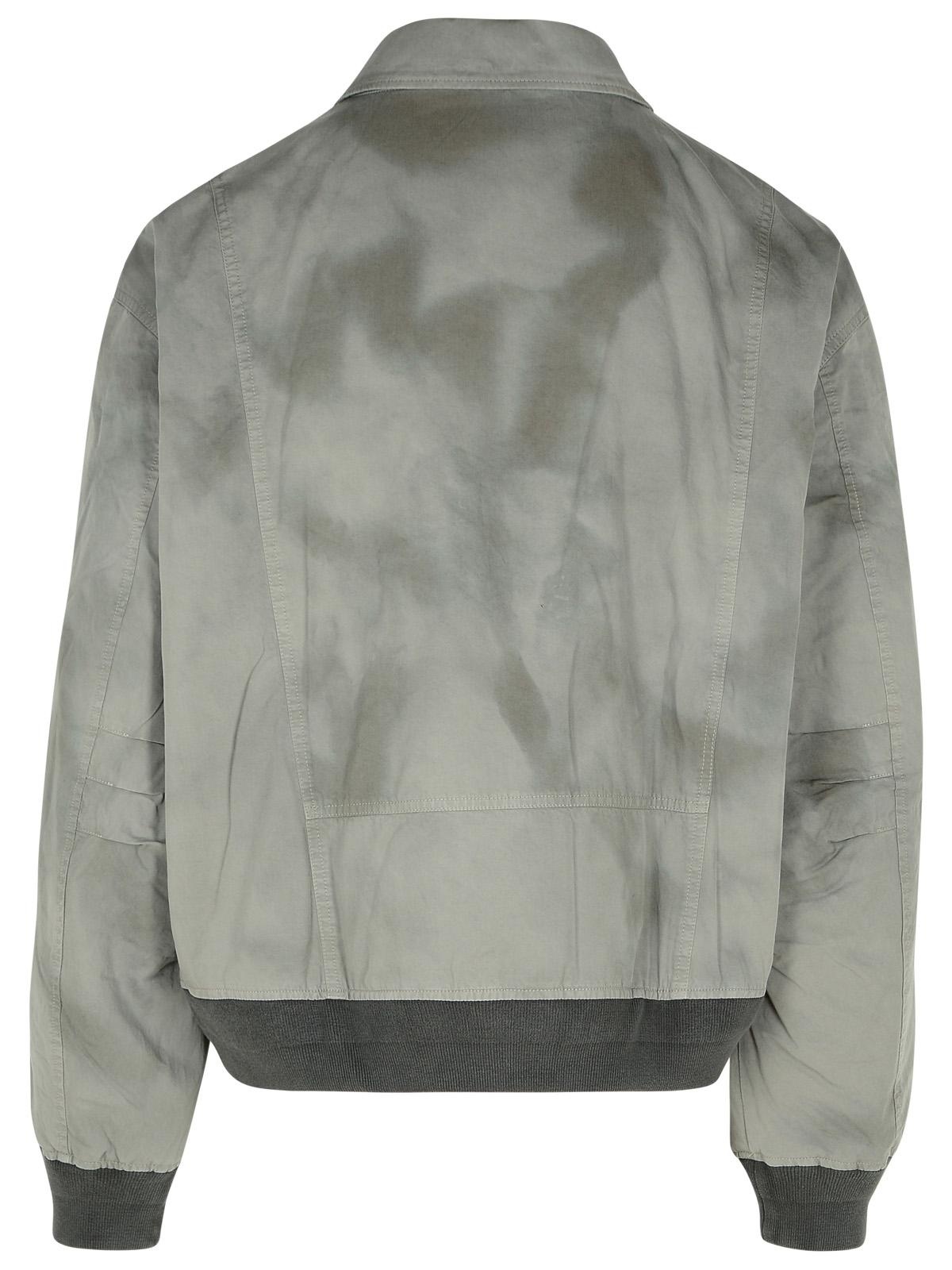 Acne Studios Grey Cotton Bomber Jacket Man - 3