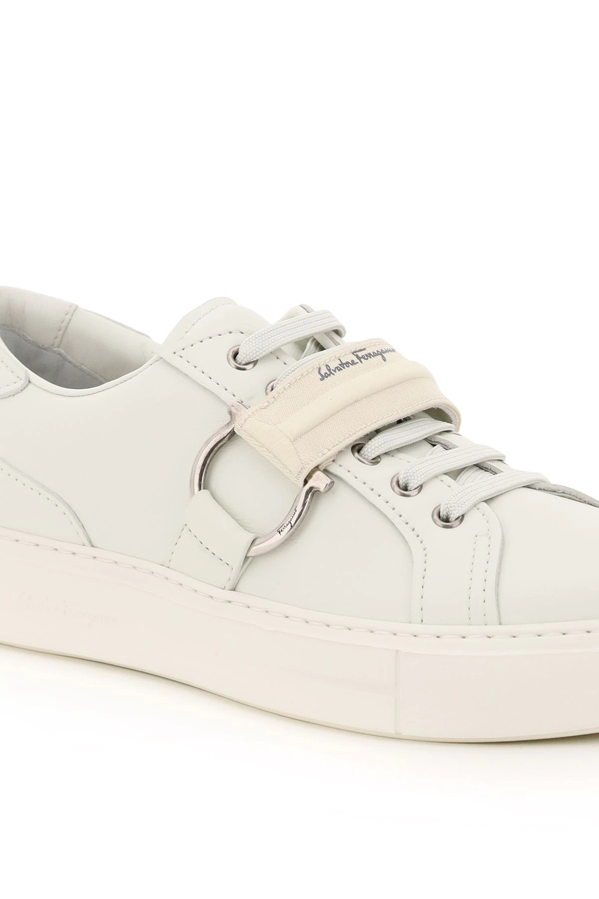 PHARREL LEATHER SNEAKERS - 4