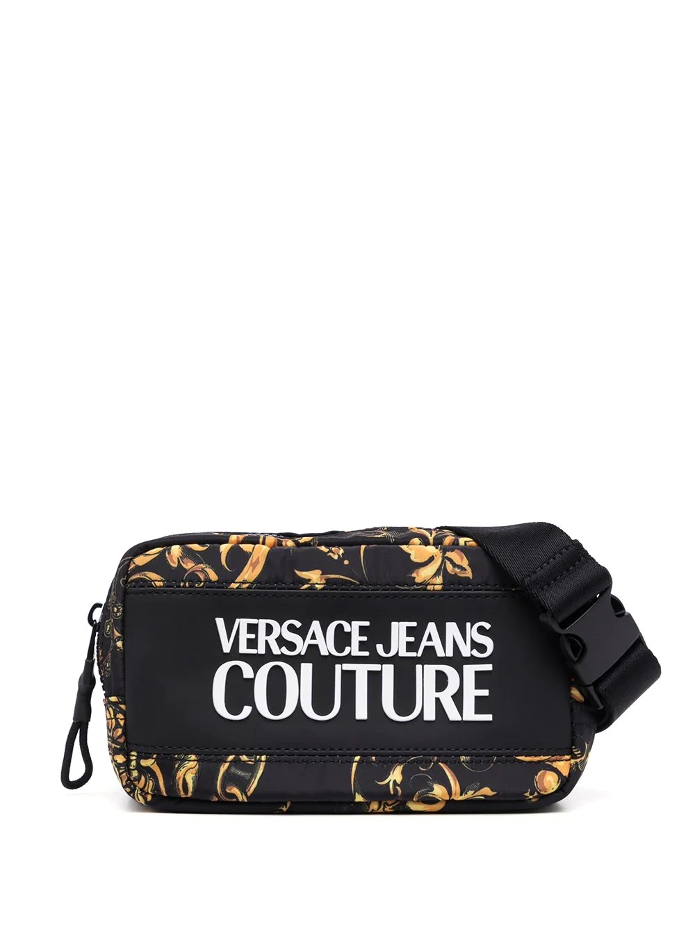 logo-print shoulder bag - 1