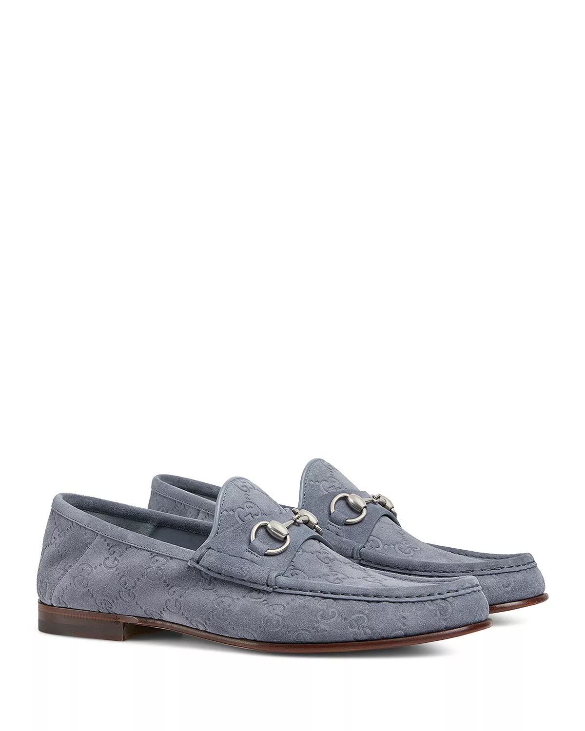 Men's Luxury Suede GG Horsebit Loafers - 4