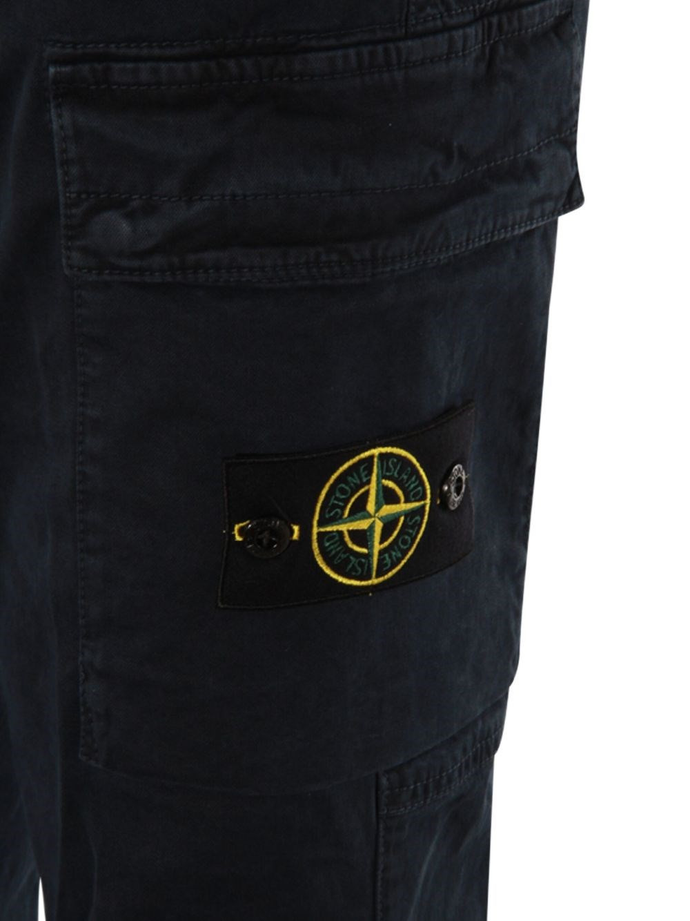 Cotton trousers with logo - 4