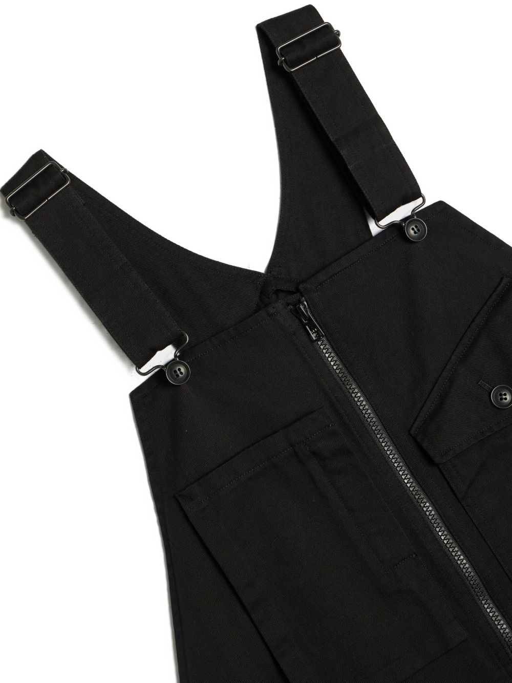 zip-front pocket jumpsuit - 3