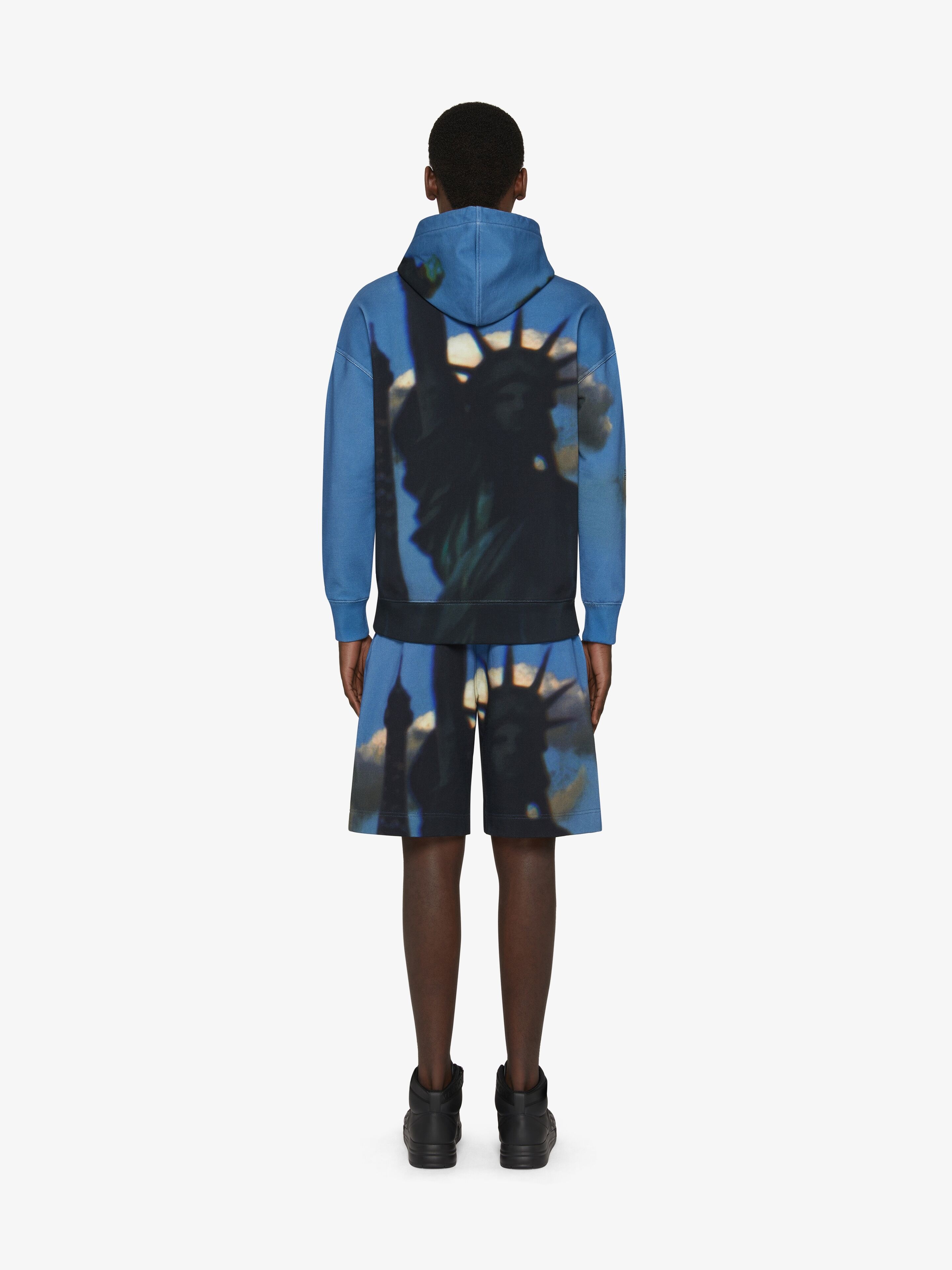 SLIM FIT GIVENCHY HOODIE IN JERSEY - 4
