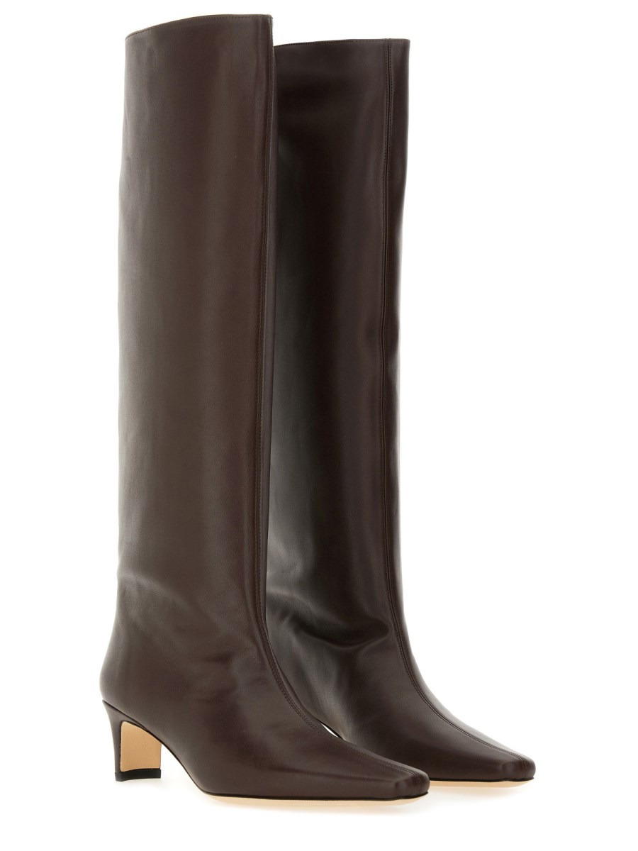 LEATHER WALLY BOOT - 2