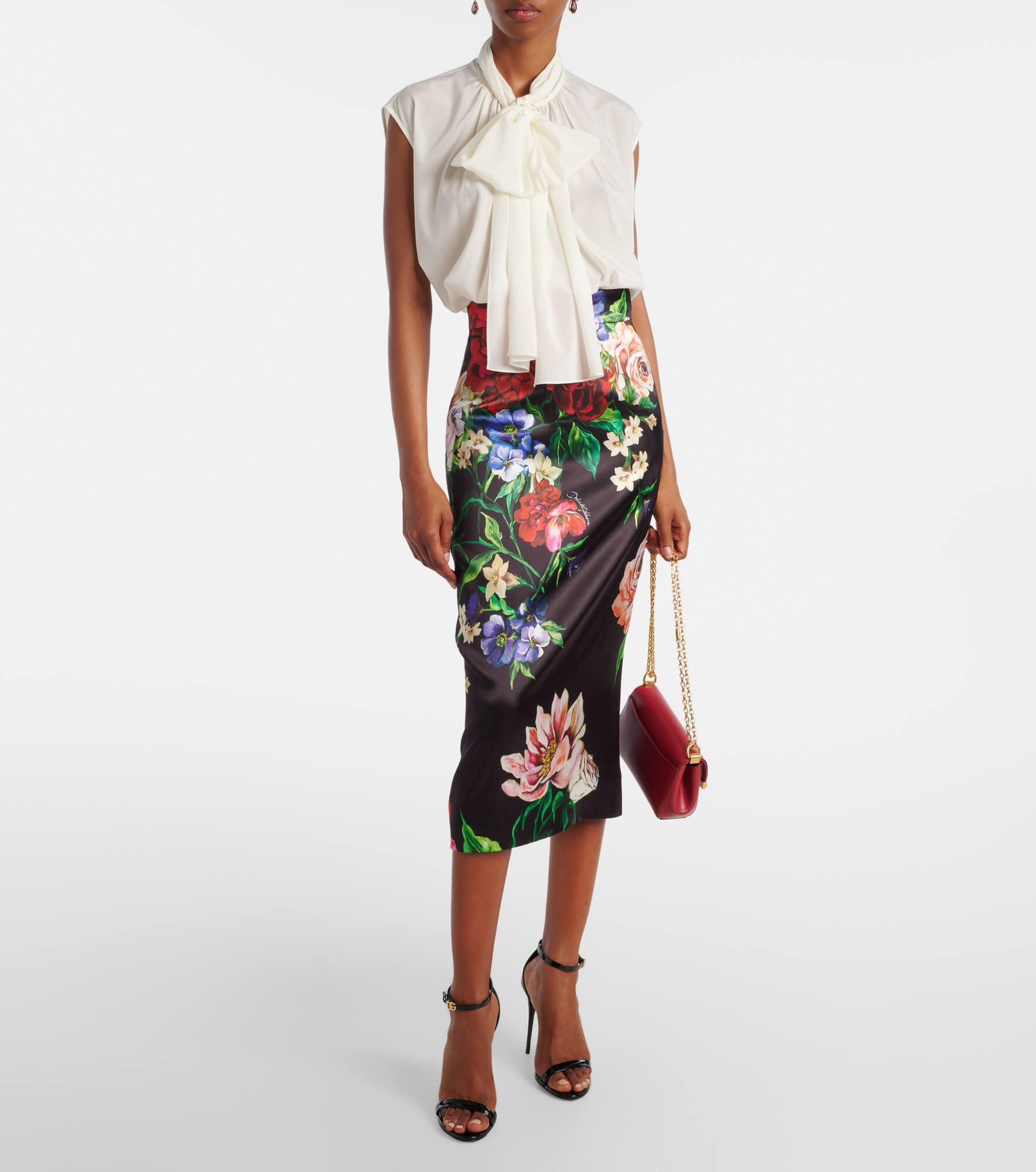 Silk-blend top - 2