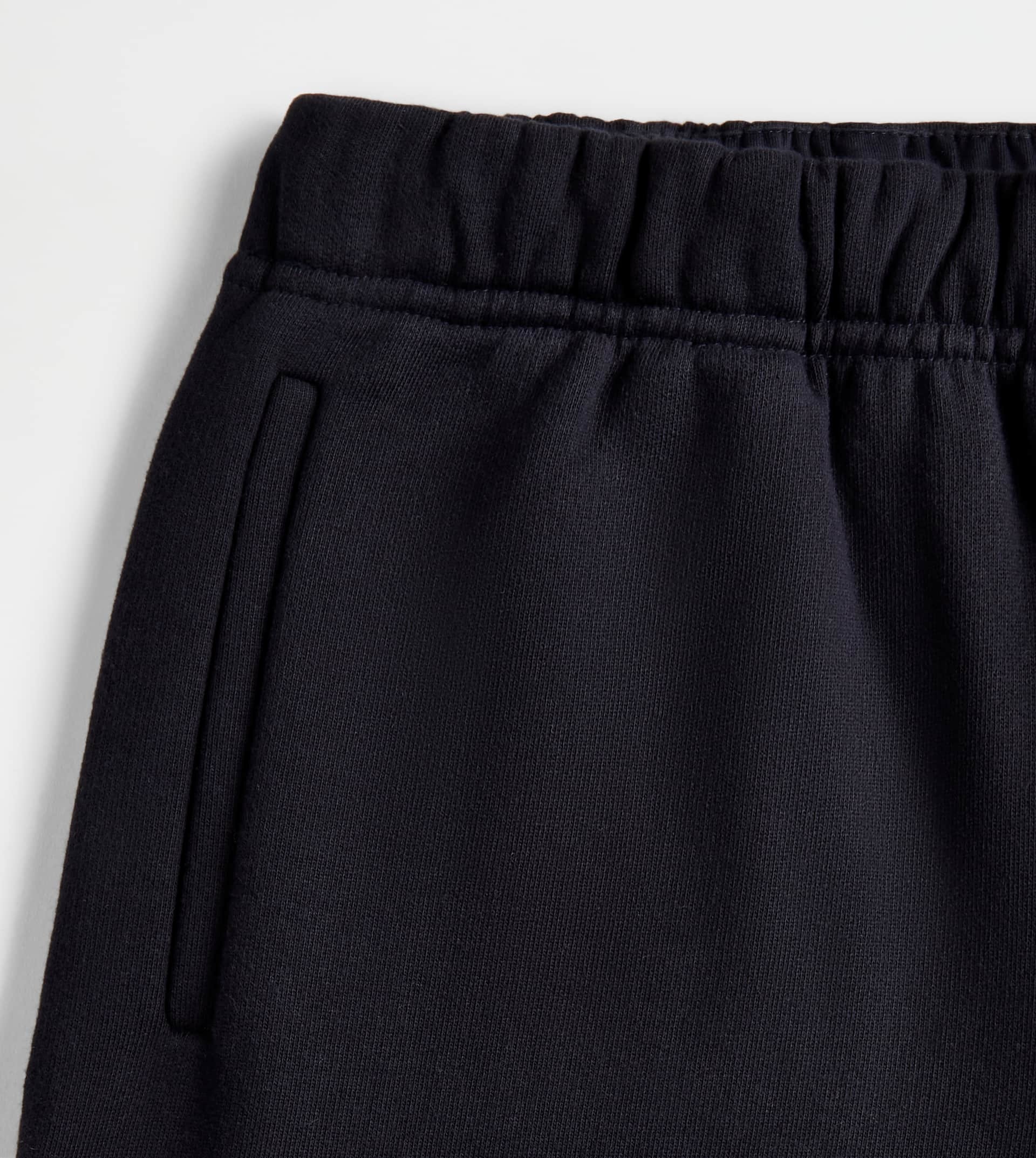 JOGGER PANTS IN FLEECE - BLUE - 3