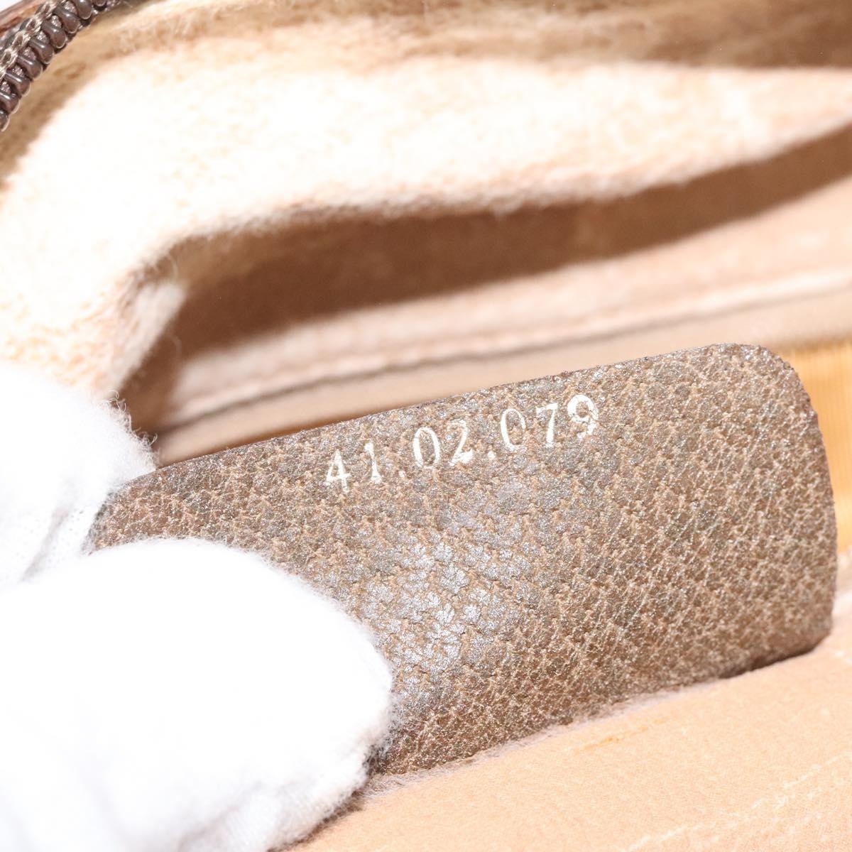 GUCCI GG Supreme Web Sherry Line Hand Bag Pvc Beige Gold 41 02 079 - 12