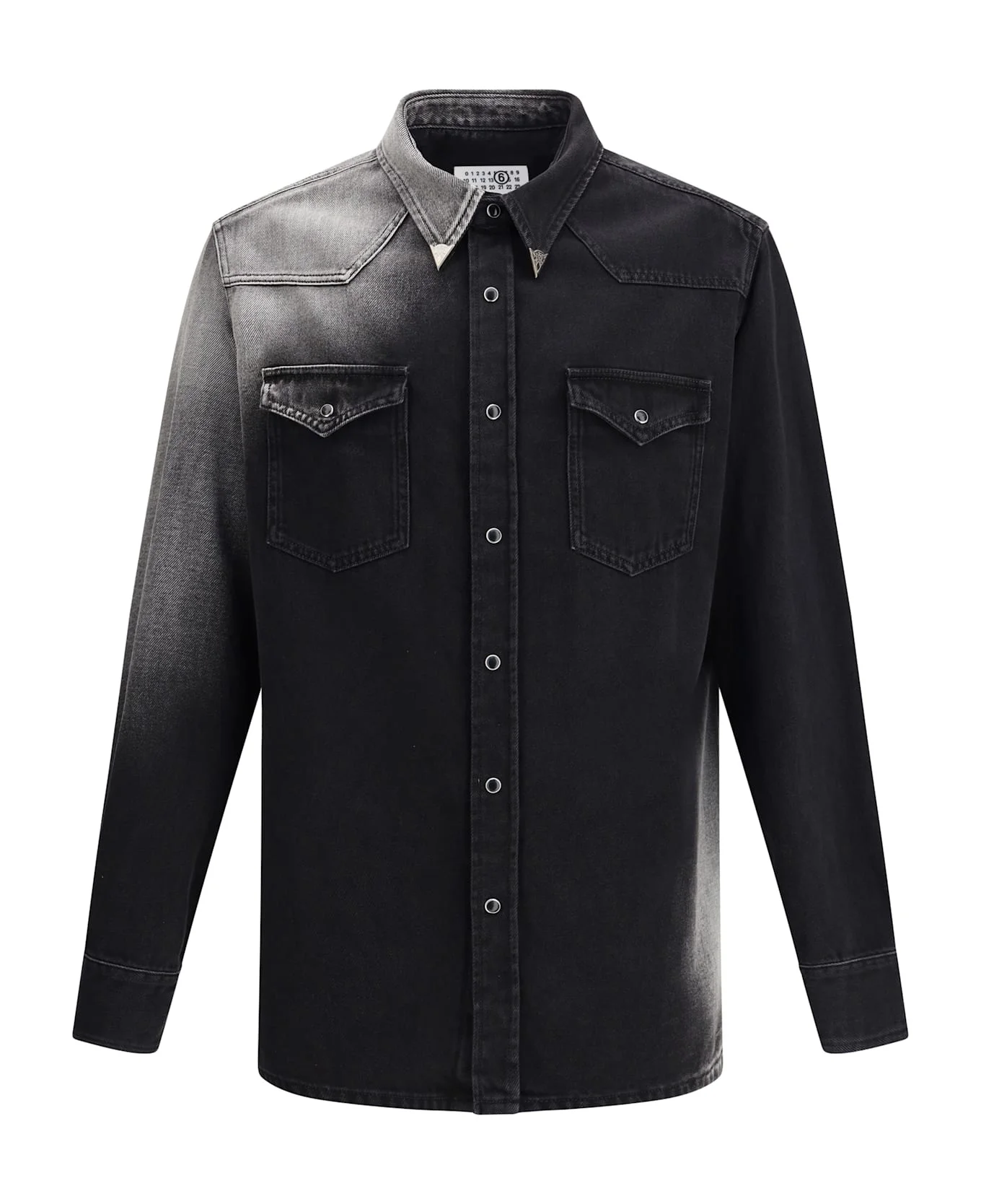 Denim Western Shirt - 1