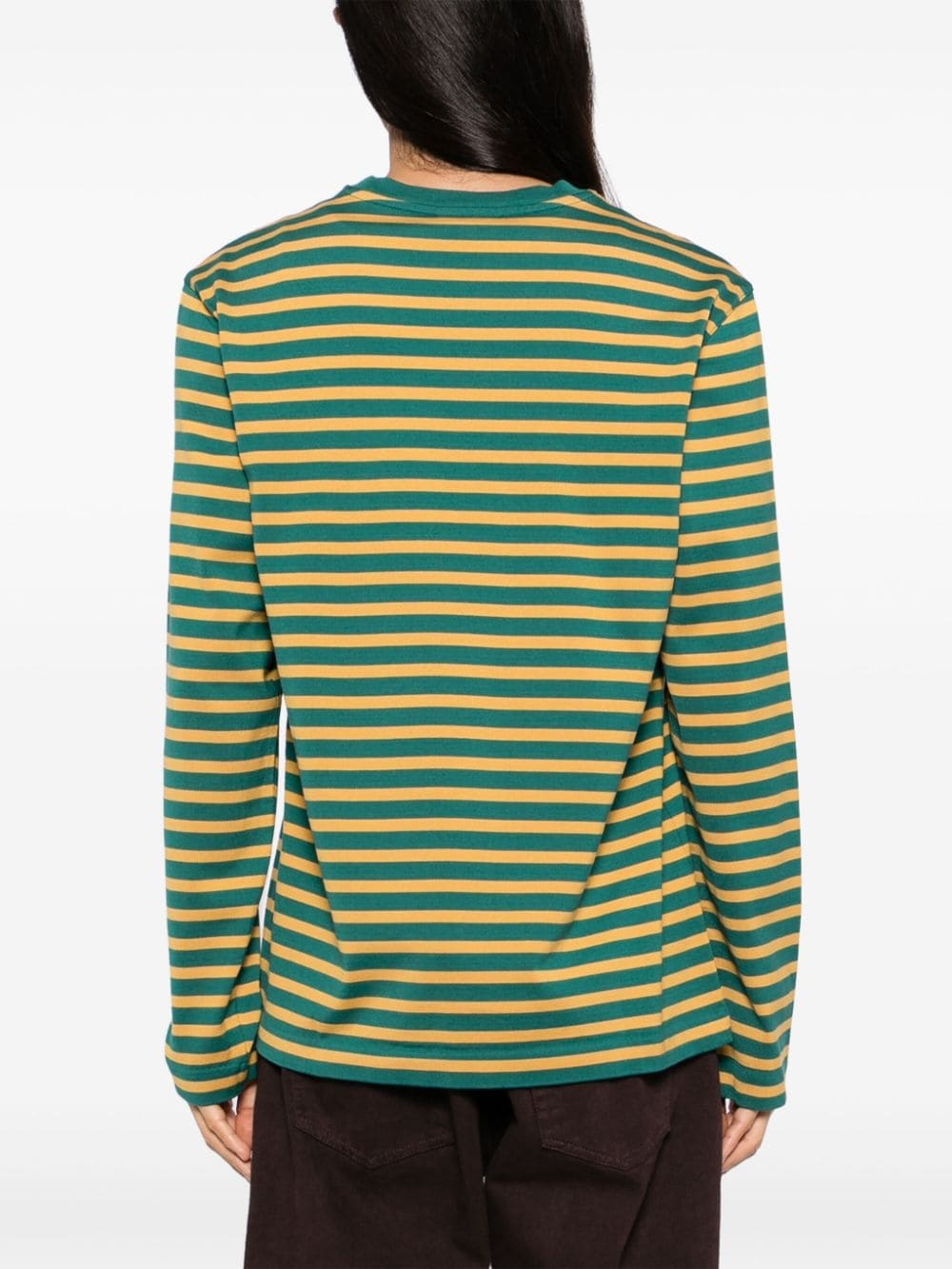 fox head long-sleeved t-shirt - 4