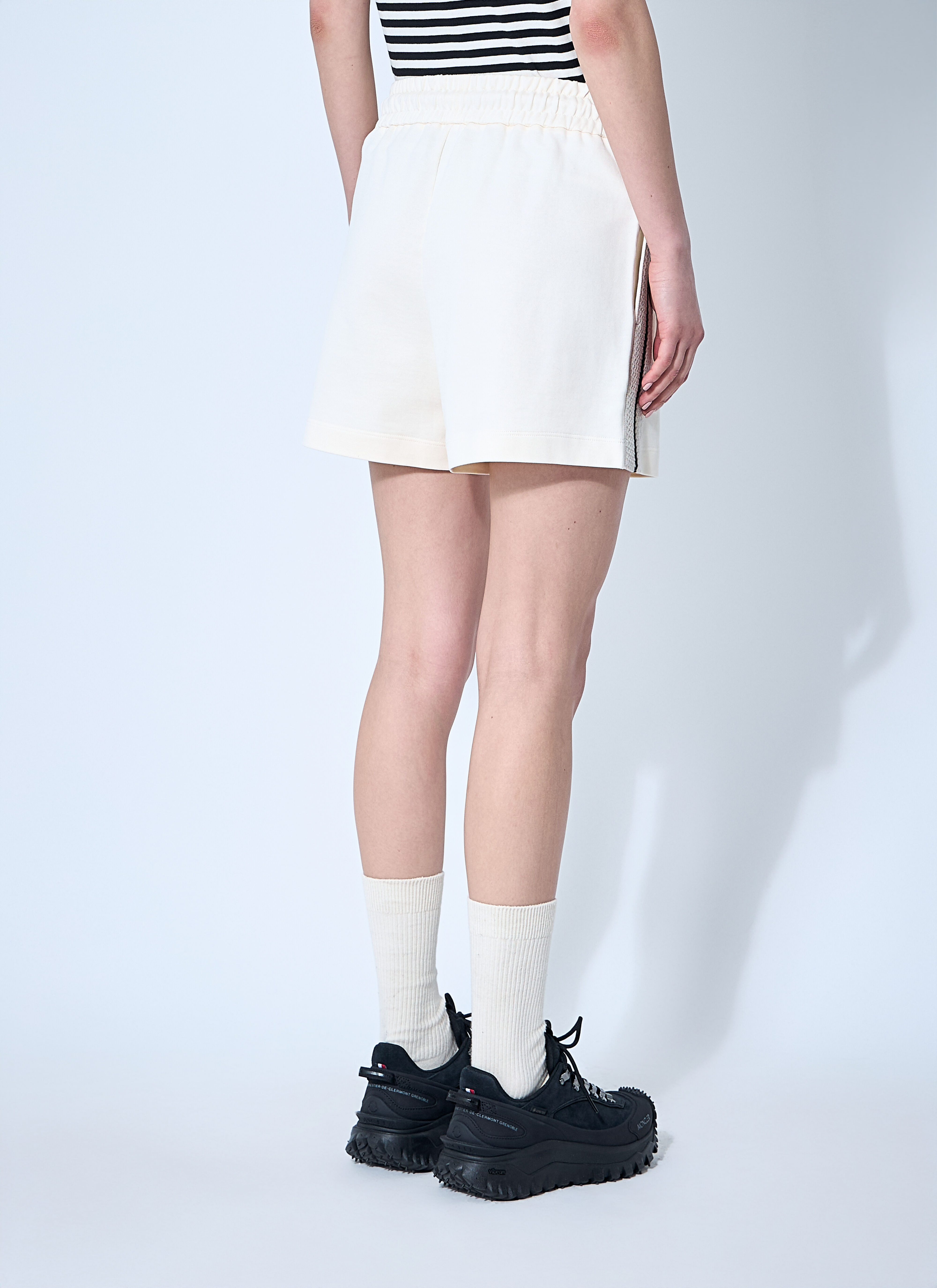 Logo Patch Track Shorts - 4