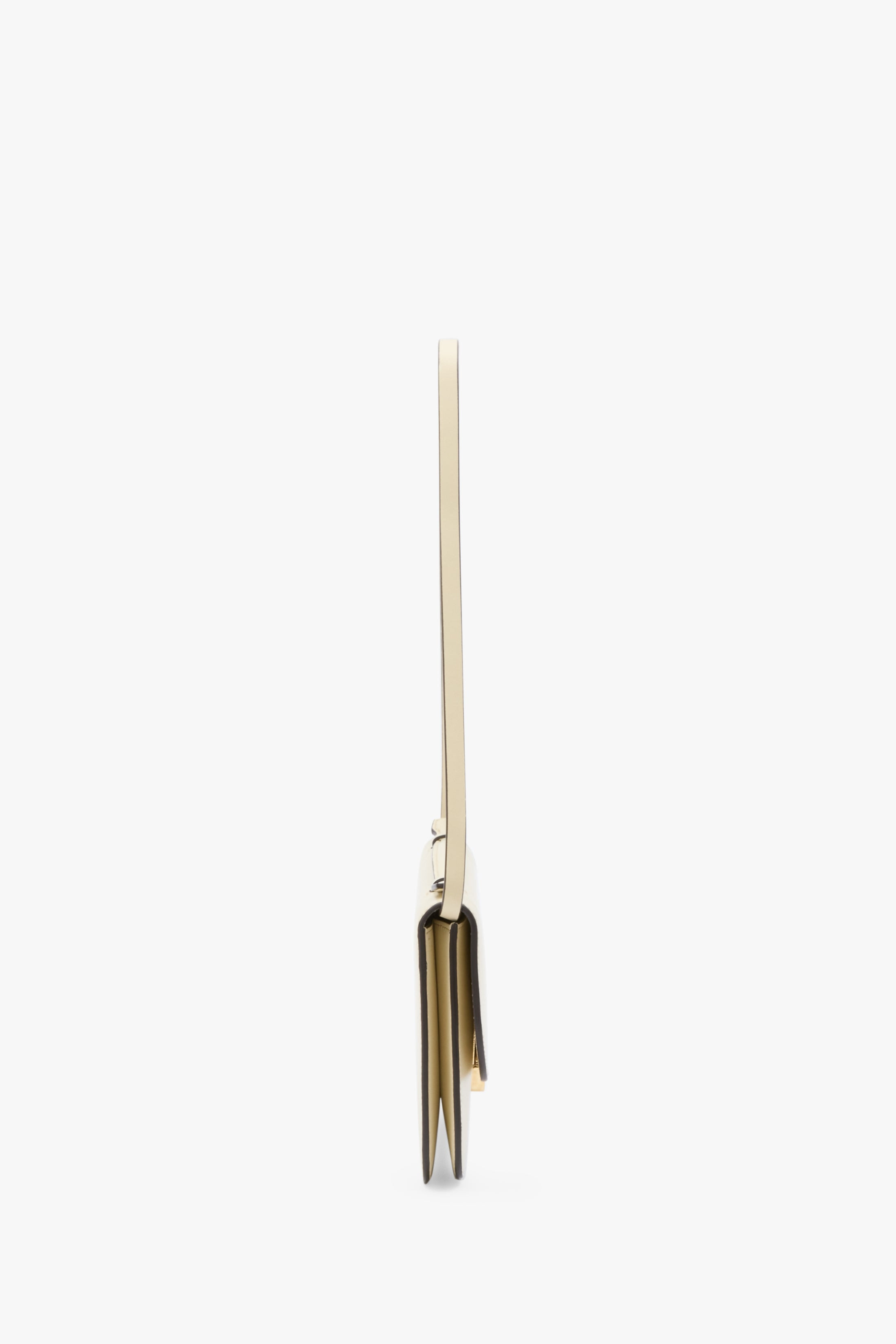 Dorian Pochette In Ivory Smooth Leather - 4