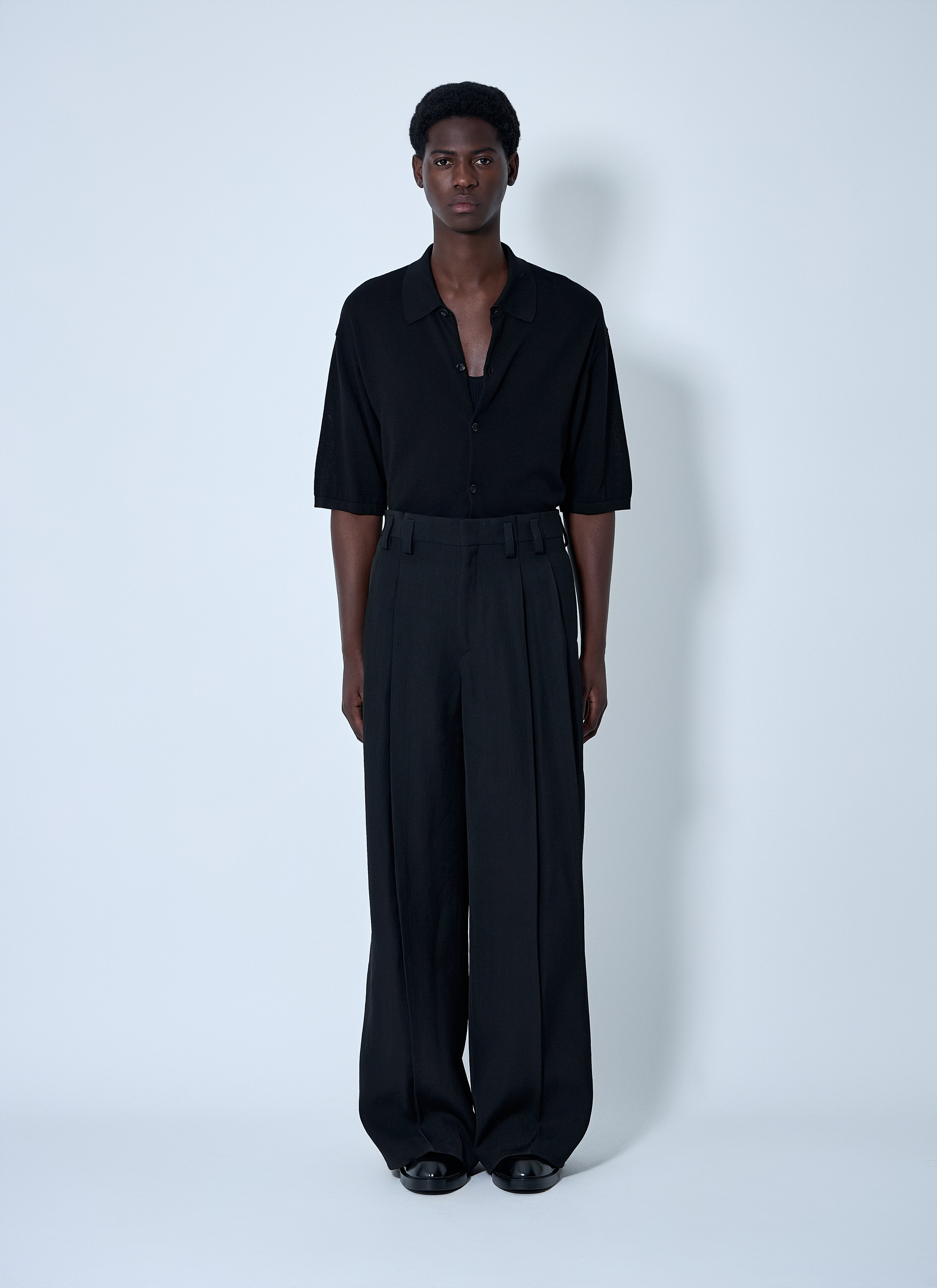 Jil Sander Men Tailored Wool Pants - 2