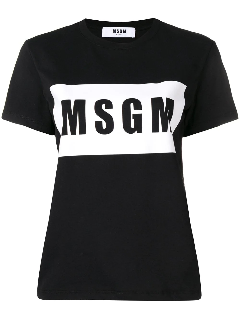 logo print T-shirt - 1