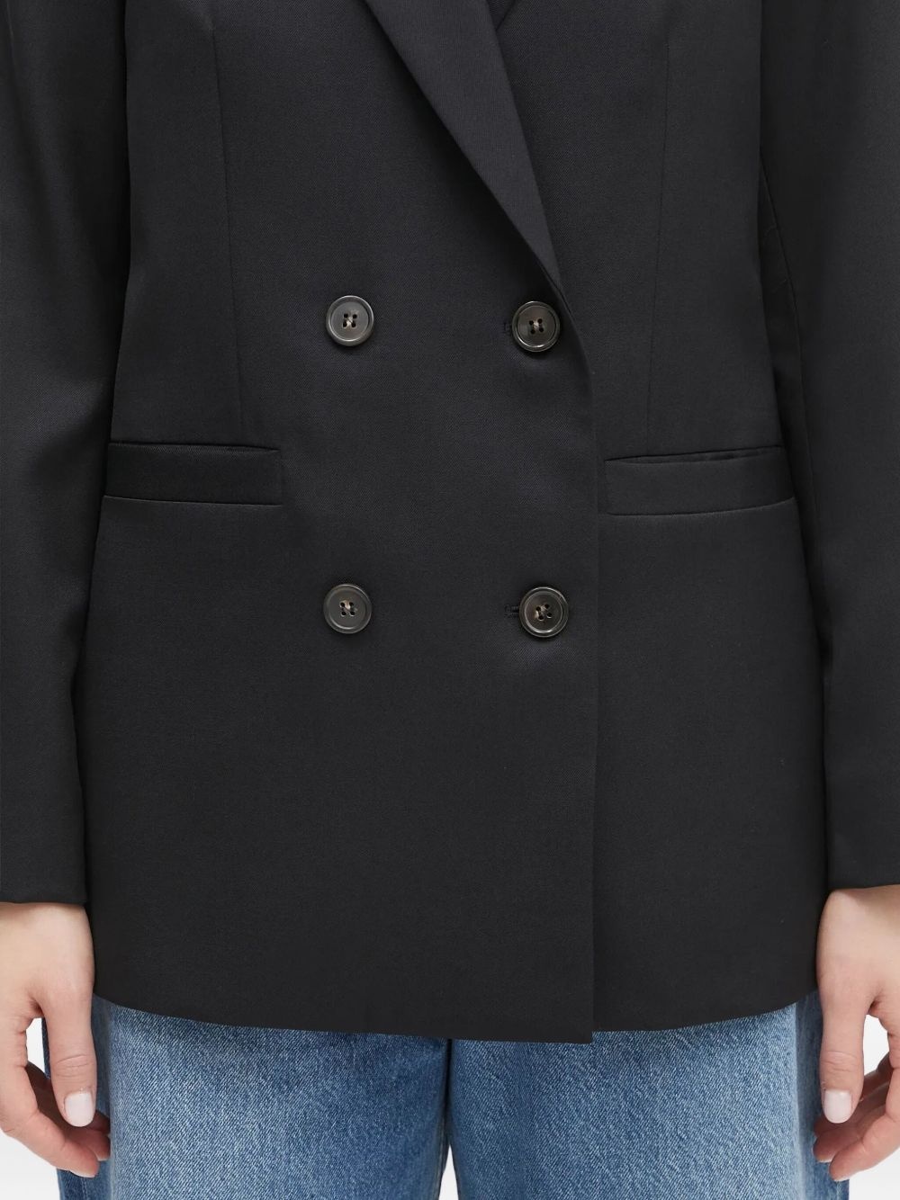 Lucy double-breasted wool blazer - 4