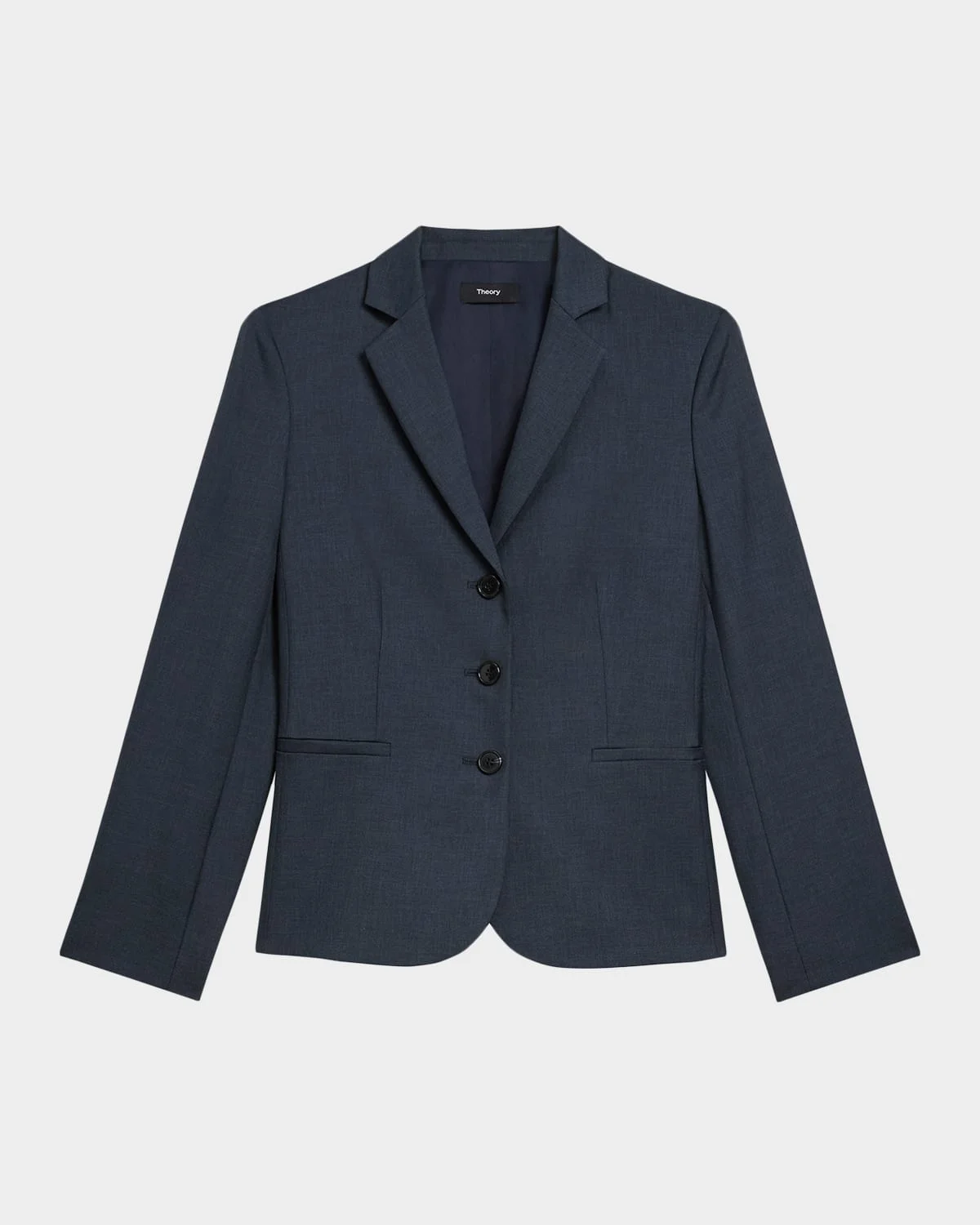Shrunken Three-Button Jacket - 1