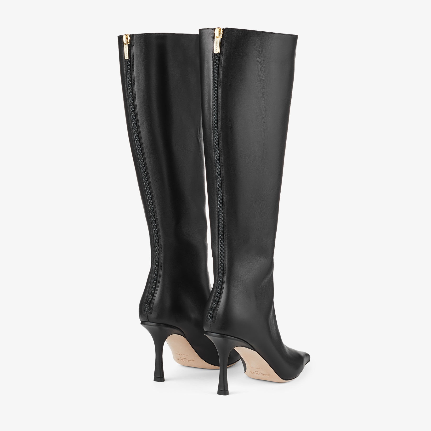 Agathe Knee Boot 85
Black Calf Leather Knee-High Boots - 6