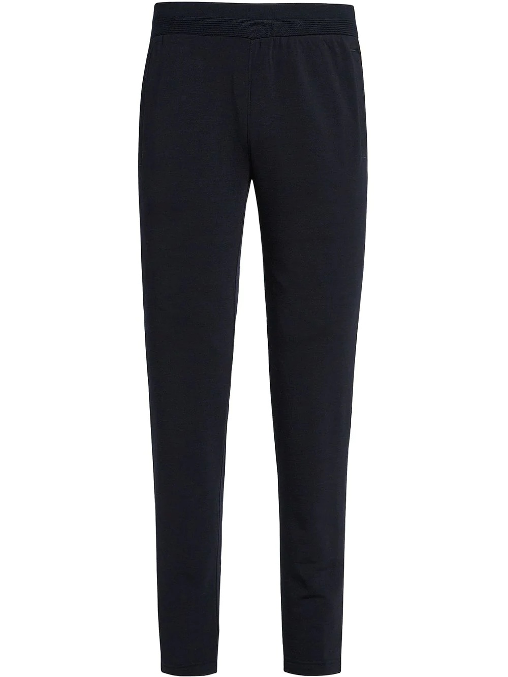 wool-blend jersey trousers - 1