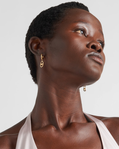 Prada Metal earrings outlook