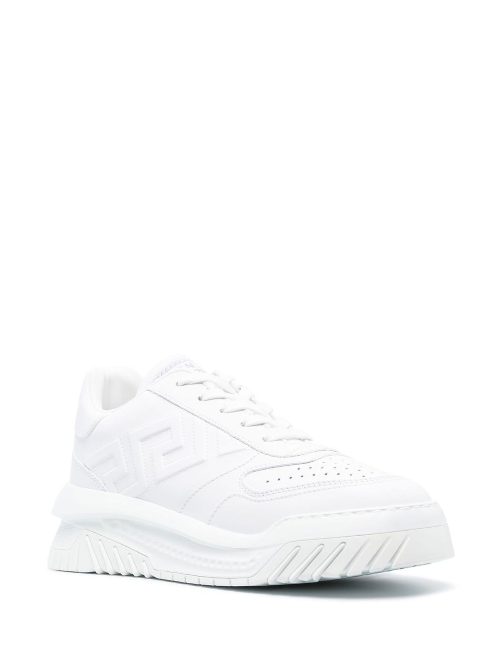 white Odissea leather sneakers - 2