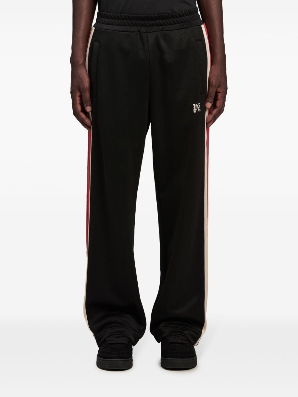 monogram-embroidered track pants - 3