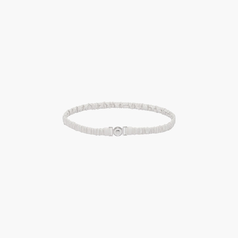 Miu Miu Elasticized nappa leather belt outlook