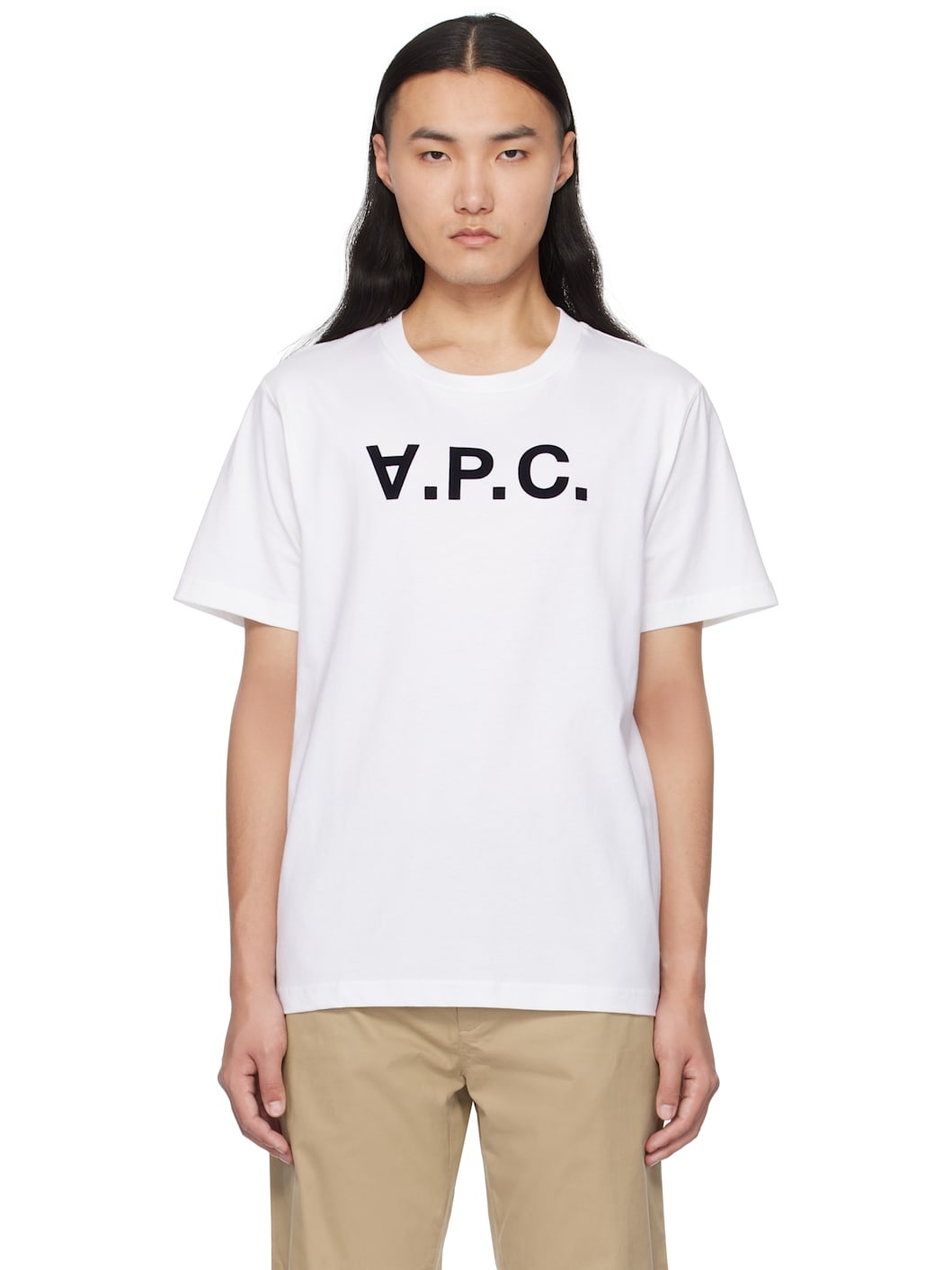 White Standard Grand 'VPC' T-shirt - 1