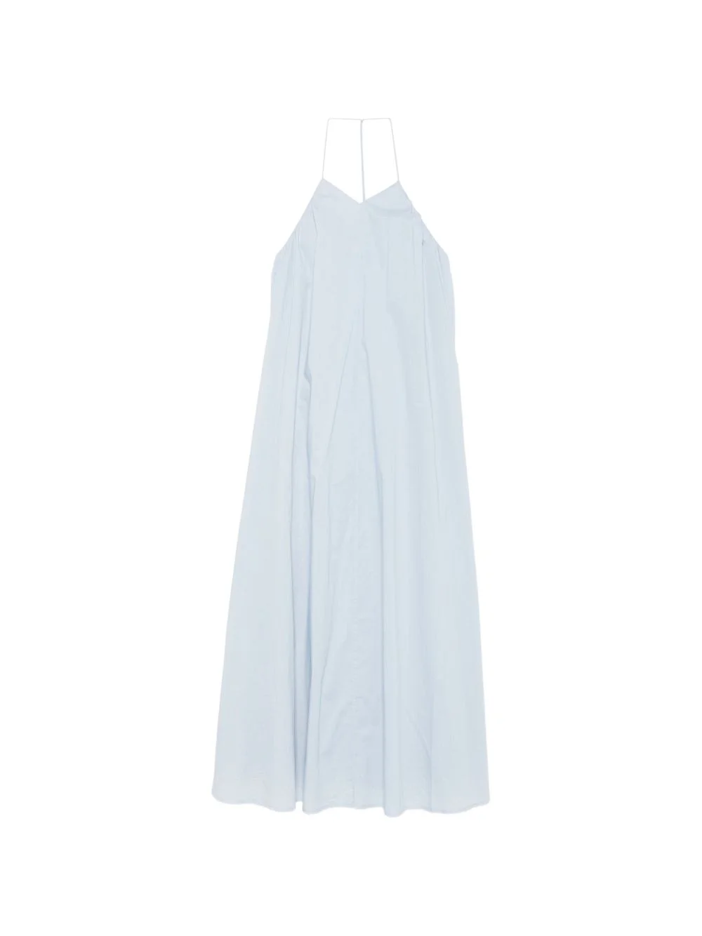 spaghetti-strap midi dress - 1