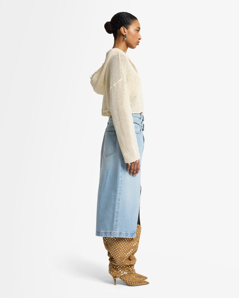Double Waist Skirt in Bleach 4