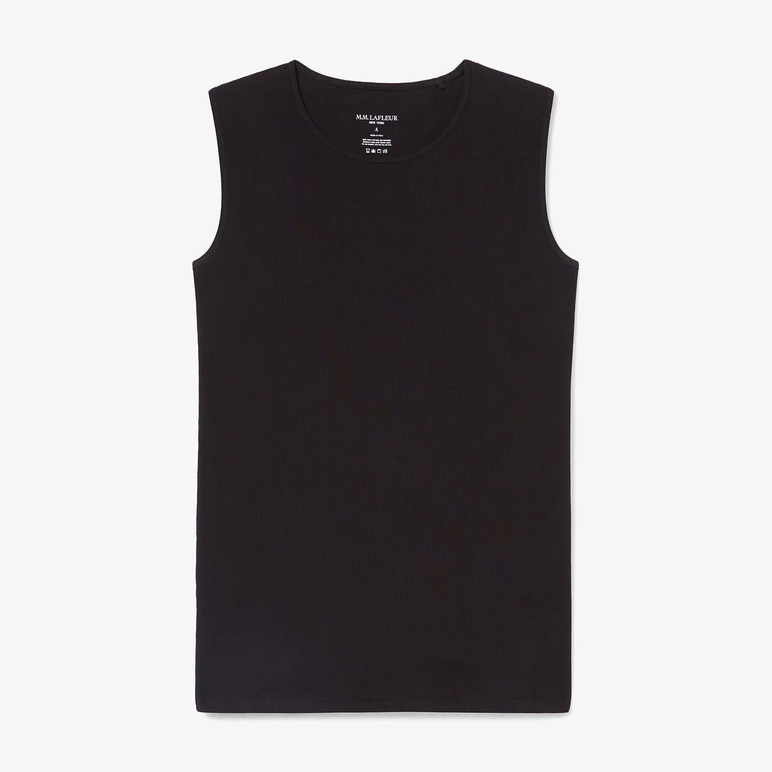 Paige Tank - Organic Ribbed Pima Cotton - 1