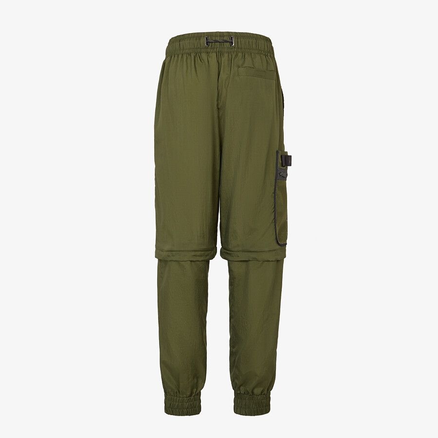 Green nylon pants - 2