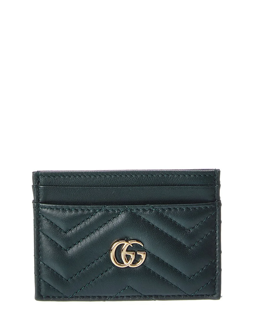Gucci GG Marmont Leather Card Case - 1