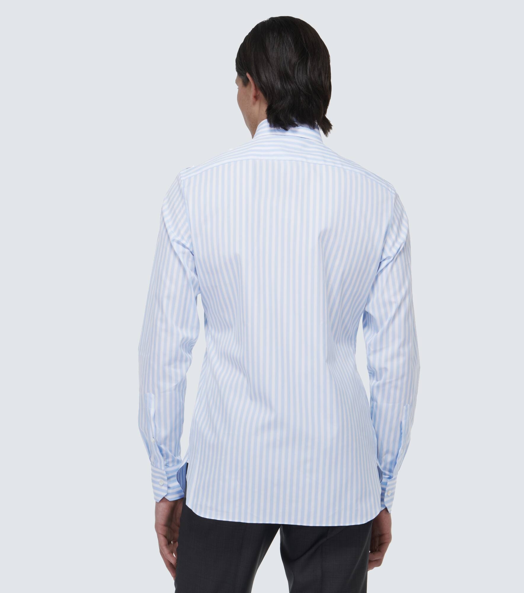 Striped cotton shirt - 4
