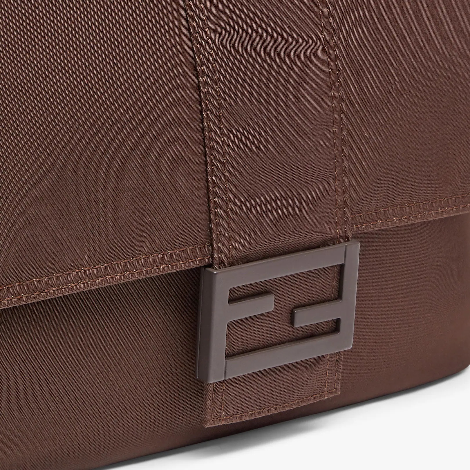 Brown nylon bag - 5