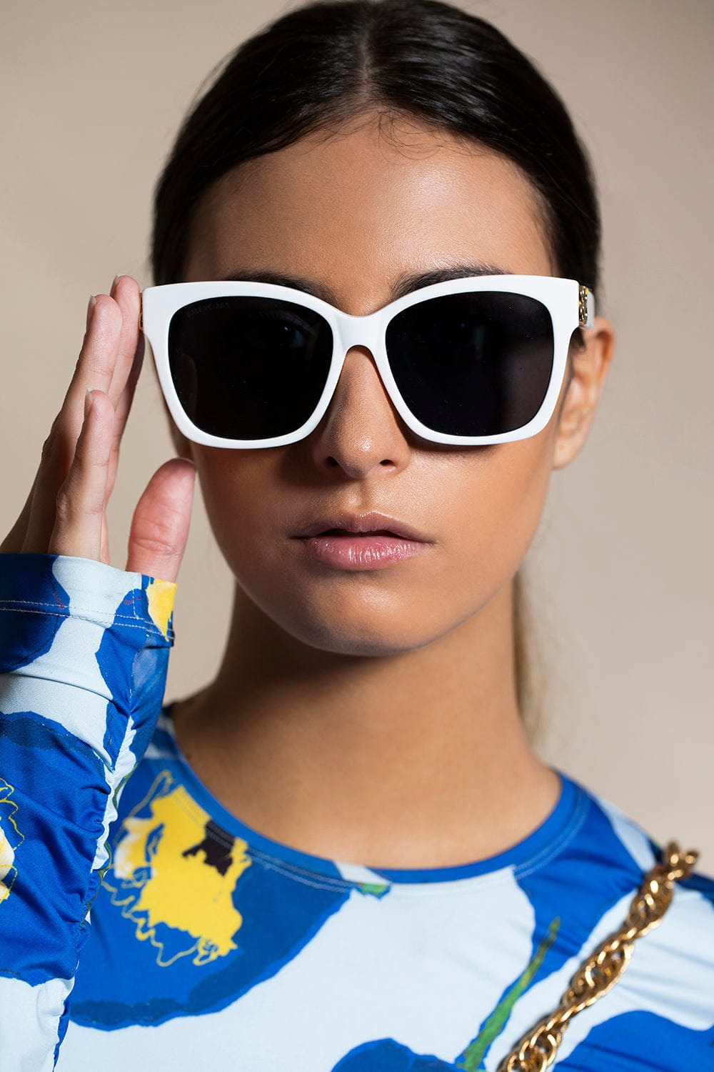 Logo Sunglasses - White - 5