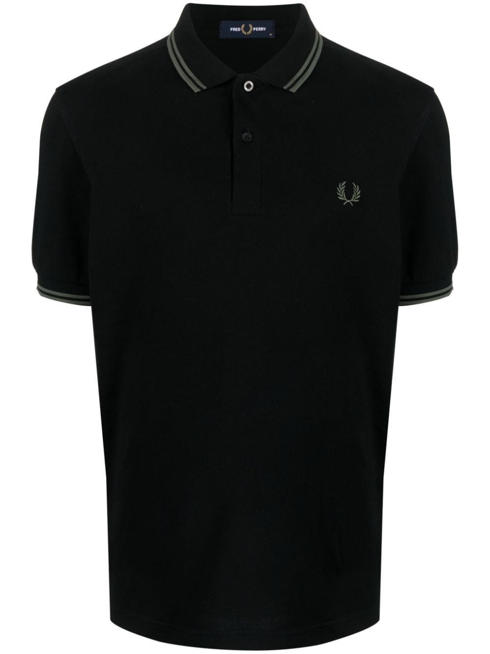 Twin Tipped cotton polo shirt - 1