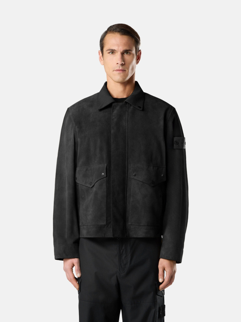 Stone Island 100002 SPLIT LEATHER_S.I. GHOST outlook