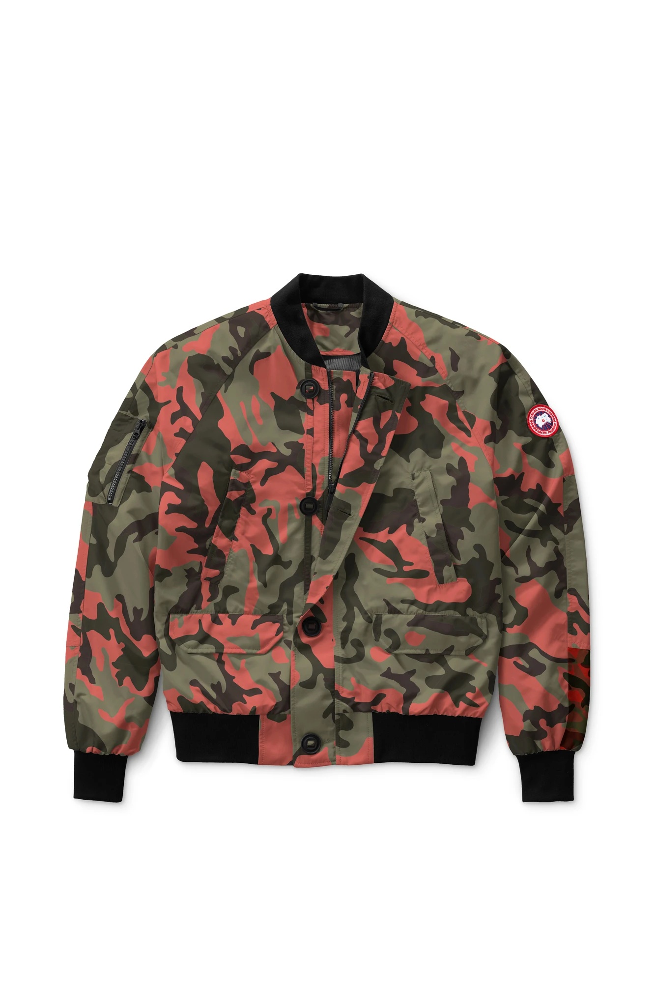 MEN'S FABER BOMBER JACKET PRINT - 1