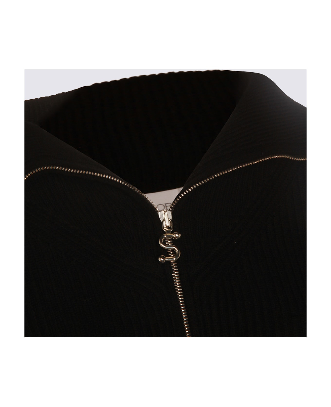 Black Wool Calipso Knitwear - 4