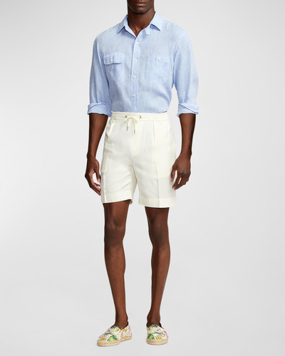 Ralph Lauren Men's Cassis Linen Chambray Shirt outlook