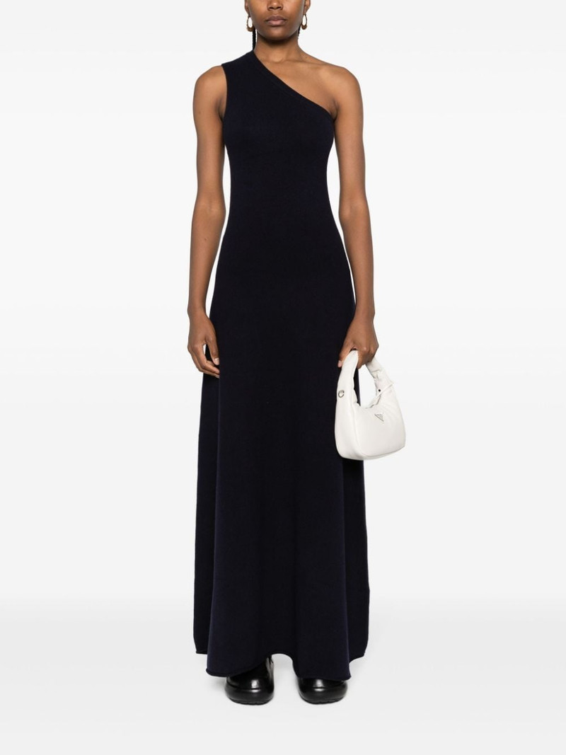 extreme cashmere one-shoulder maxi dress outlook